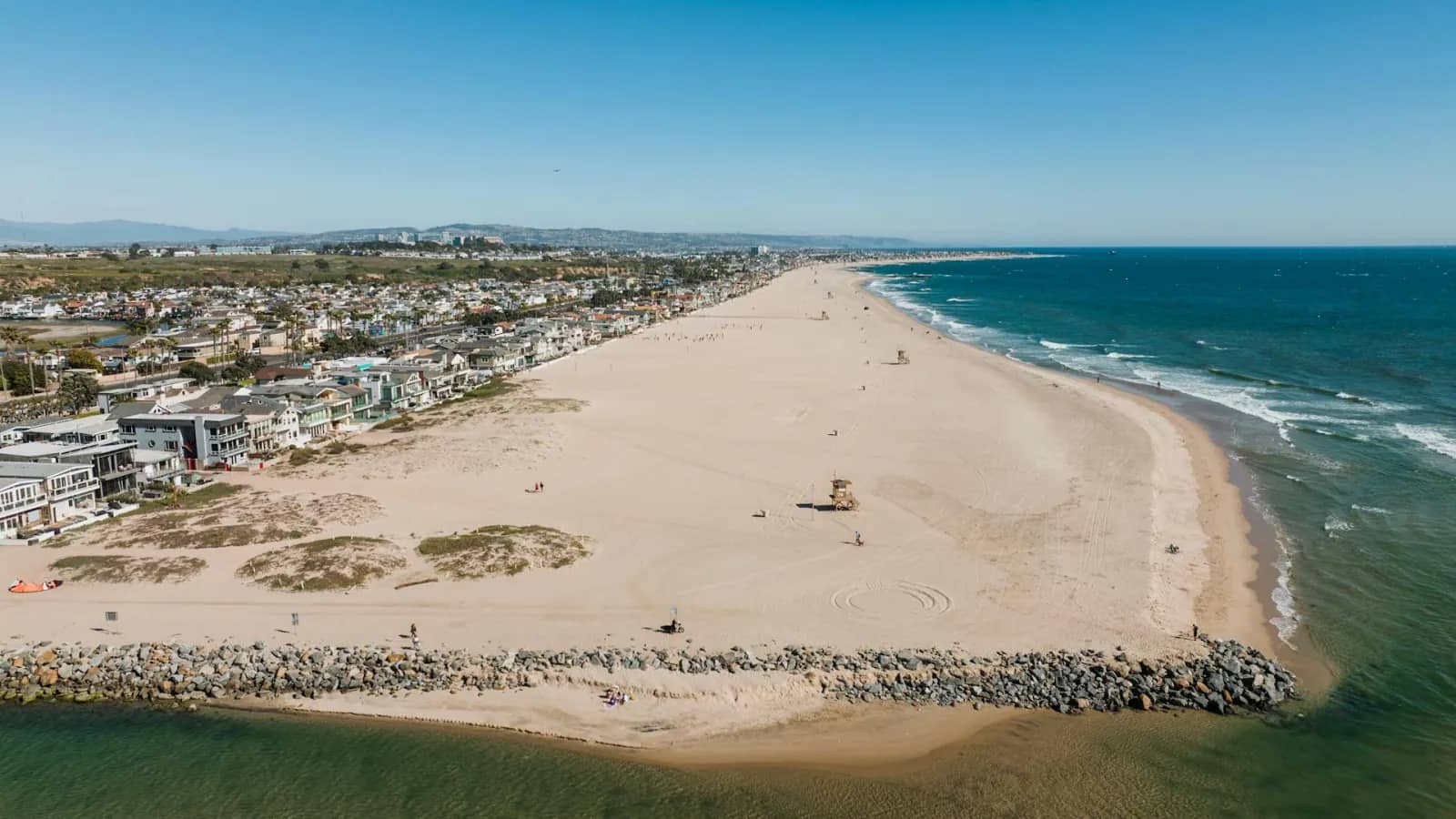 Orange County coastline