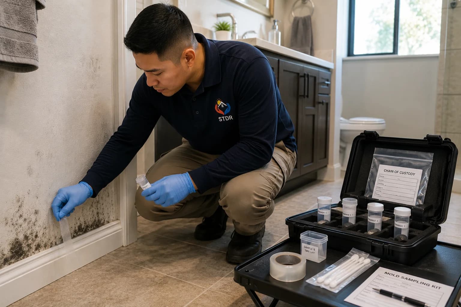 Illustration: When Should You Test For Mold And How Does Mold Testing Work?